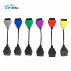 Кабели диагностические OBD2 для Fiat ECU F-IAT, 6 шт.