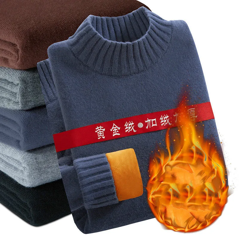 Новинка Осень-зима 2021 мужской свитер в Корейском стиле Мужская водолазка