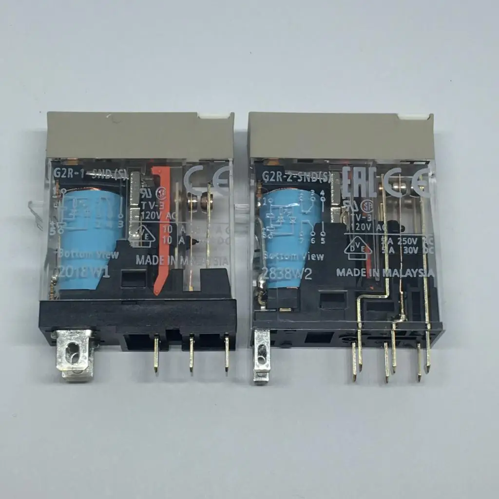 

OMRON RELAY G2R-2-SND(S) 24VDC DC24V G2R-2-SN(S) 220VAC 24VDC P2RF-08-E Brand new and original relay