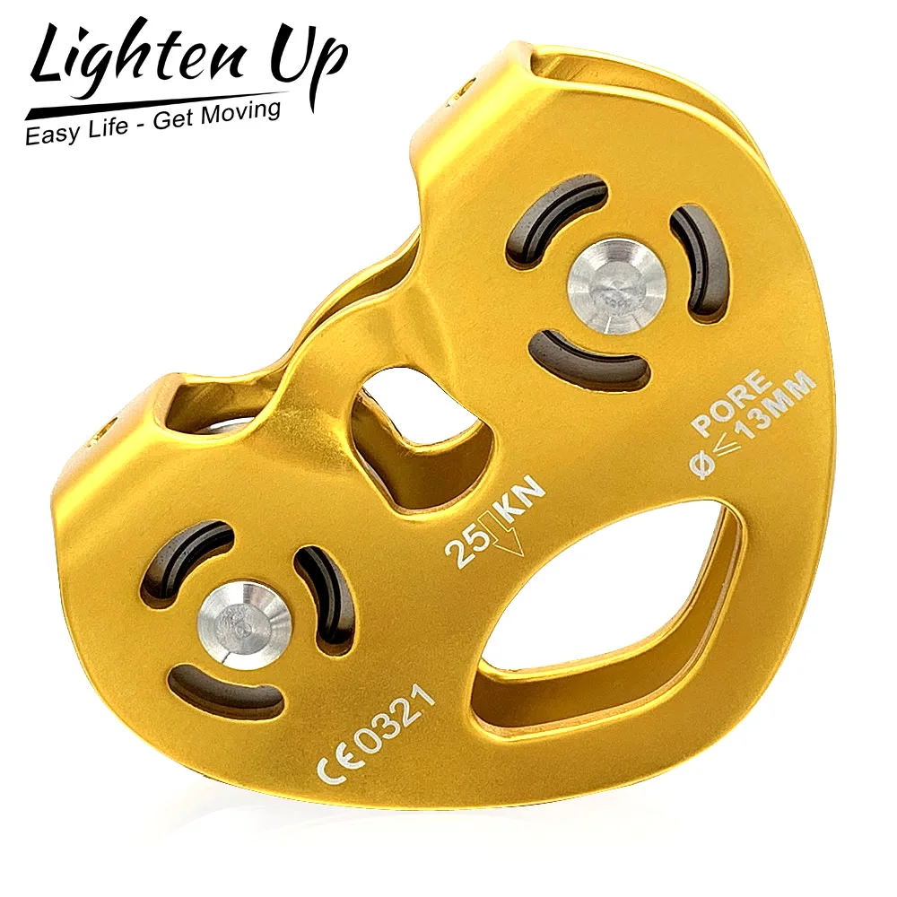 

Профессиональный роликовый шкив 25 кН Lighten Up с сертификатом CE