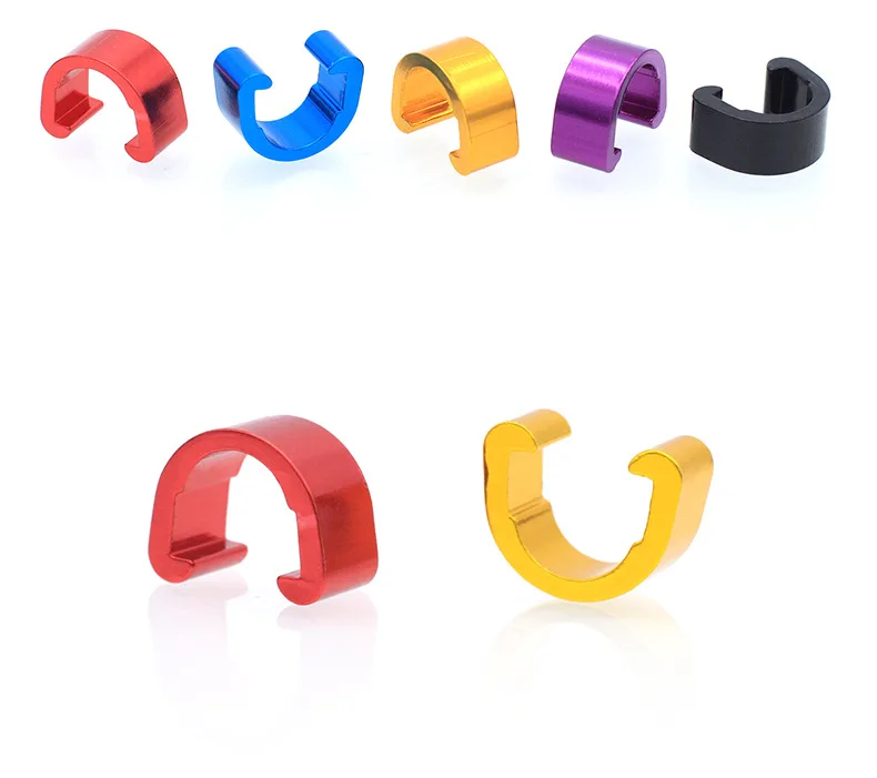 4 шт. Велосипедный тормозной кабель направляющий C-образные зажимы велосипедный