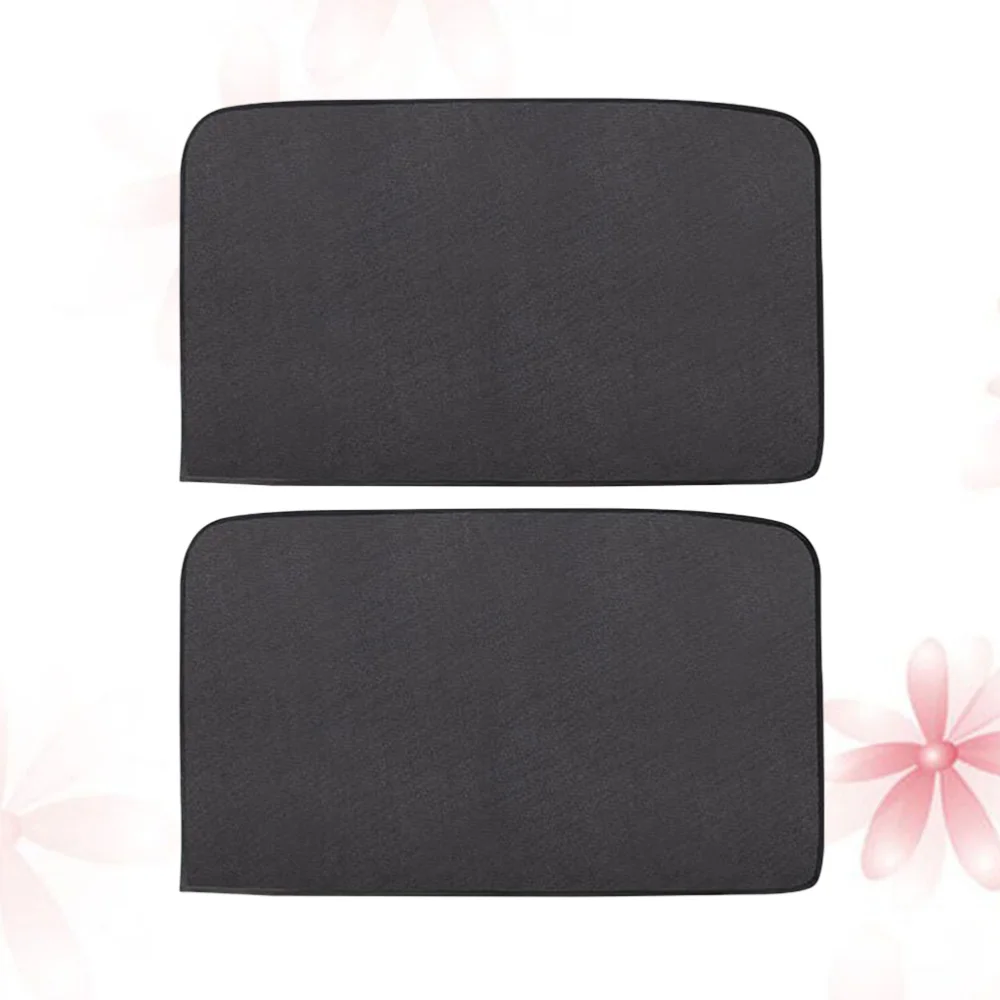 

2pcs Thickened Magnetic Car Sun Shade UV Protection Car Curtain Car Window Sunshade Side Window Mesh Sun Visor Summer Protection