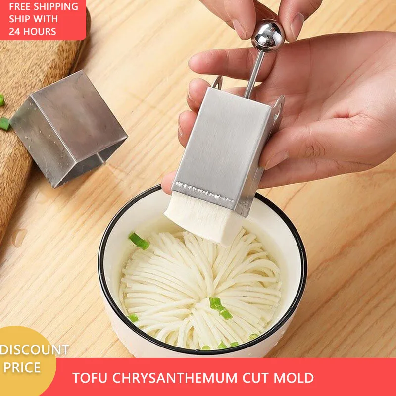 Нож нержавеющей стали 304пресс-форма для тофу кухонная утварe экологически чистая
