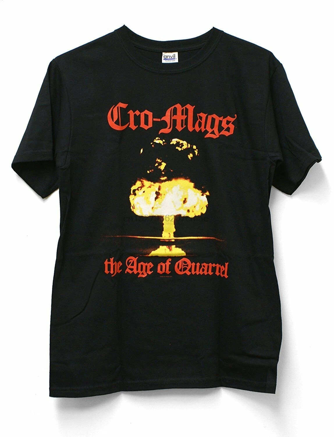 Футболка Cro Mags Мужская возраст ссоров Черная|Мужские футболки| |