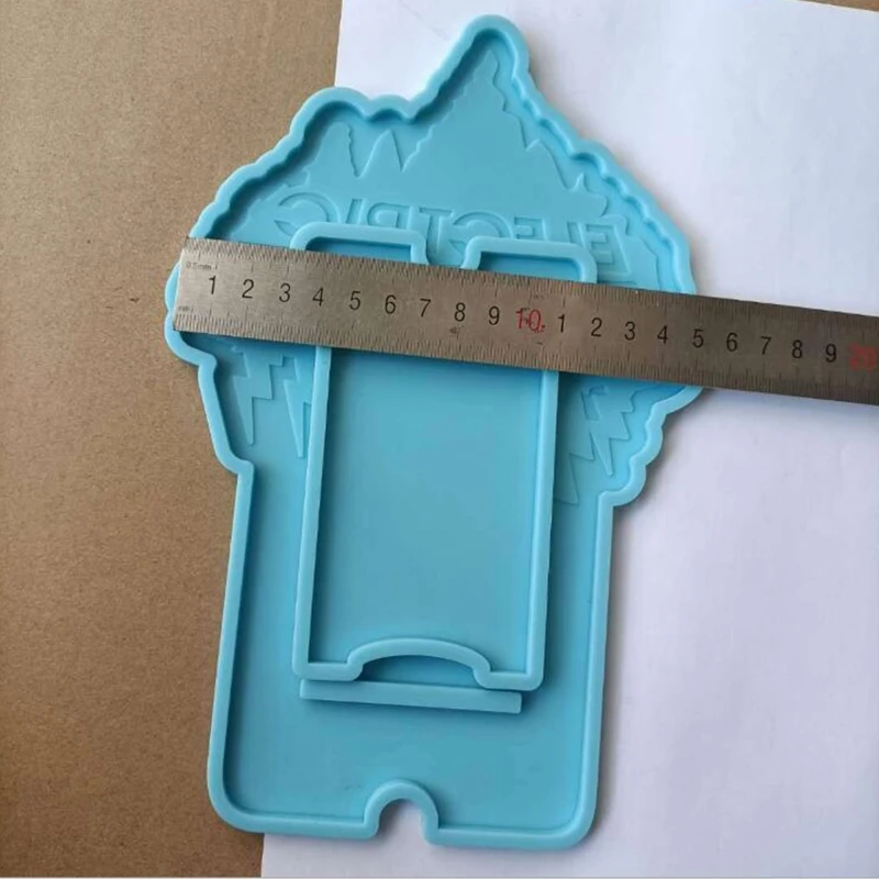

1 Set DIY Mobile Phone Stand Epoxy Resin Mold Cellphone Holder Silicone Mould