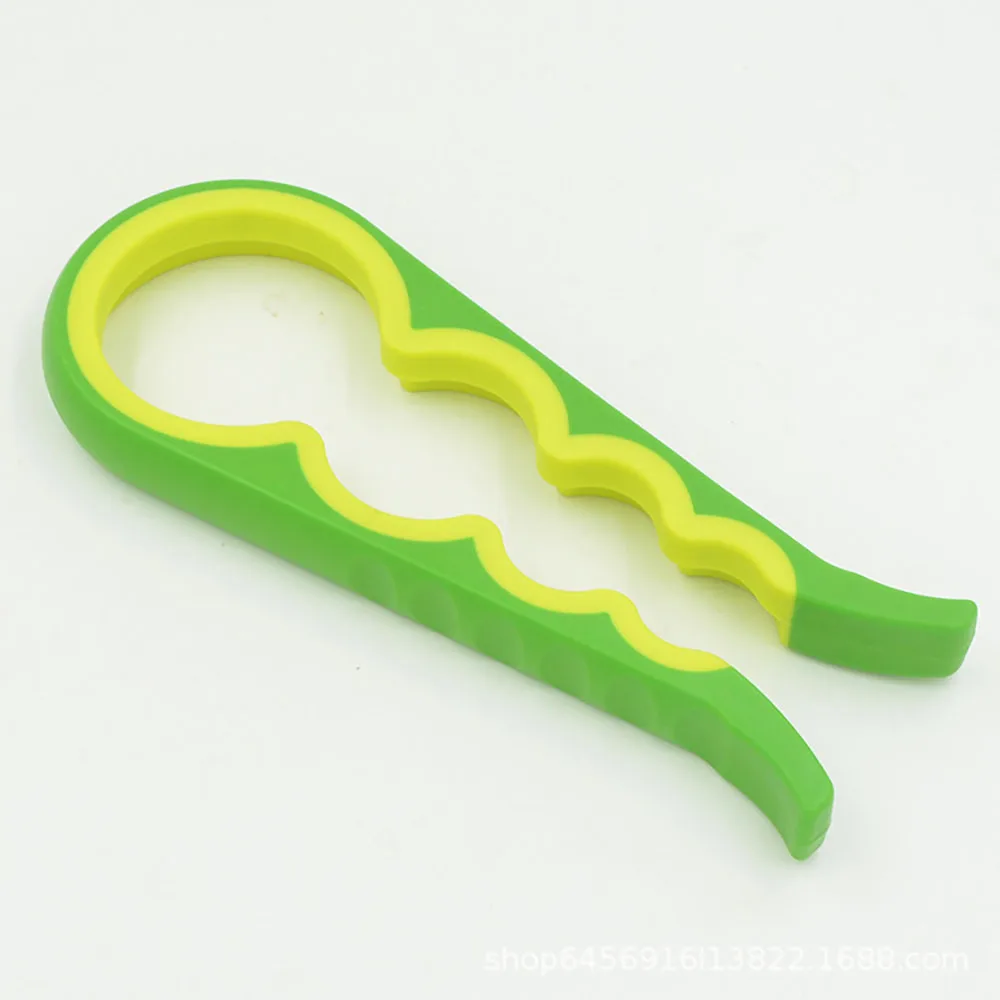 

Four In One Anti-Slip Jar Opener Easy Grip Bottle Opener Twist Off Lid Quick Opening Cooking Everyday Use for Weak Hands