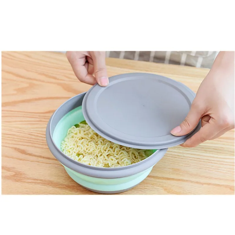 3 шт. Складная миска для походов на открытом воздухе наборы посуды Силиконовый