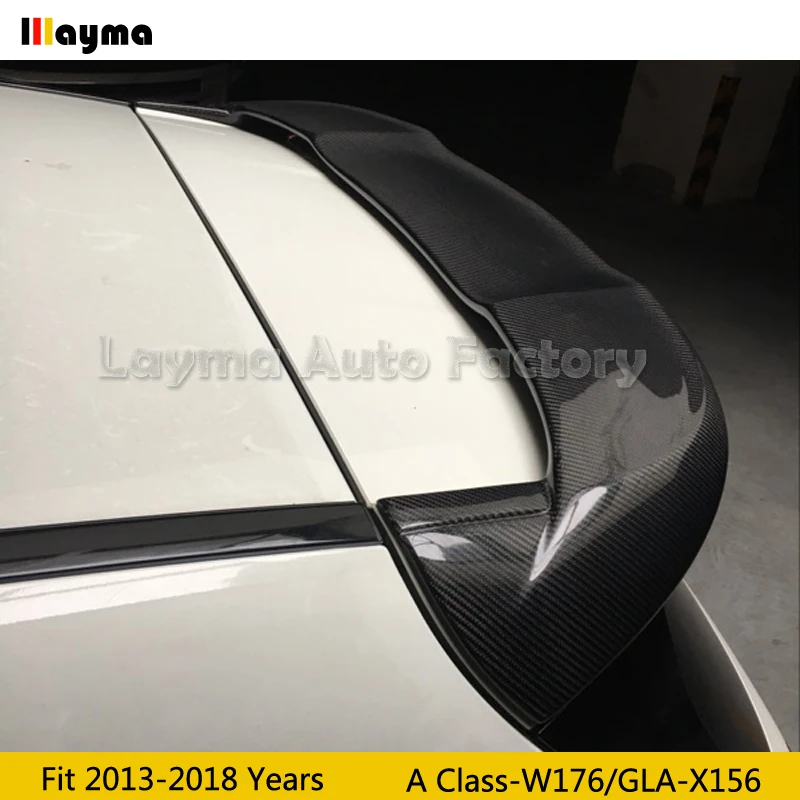 Спойлер на задний багажник из углеродного волокна для Benz 2013 - 2018 year GLA X156 P спойлер