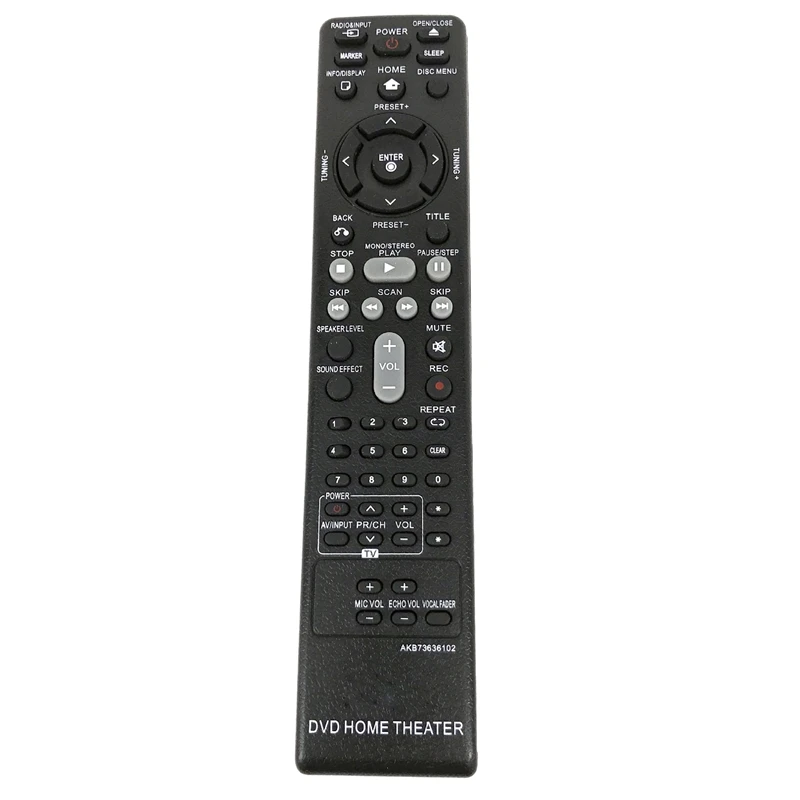 

AKB73636102 for LG DVD HOME THEATER Remote Control AKB72911011 AKB37026851
