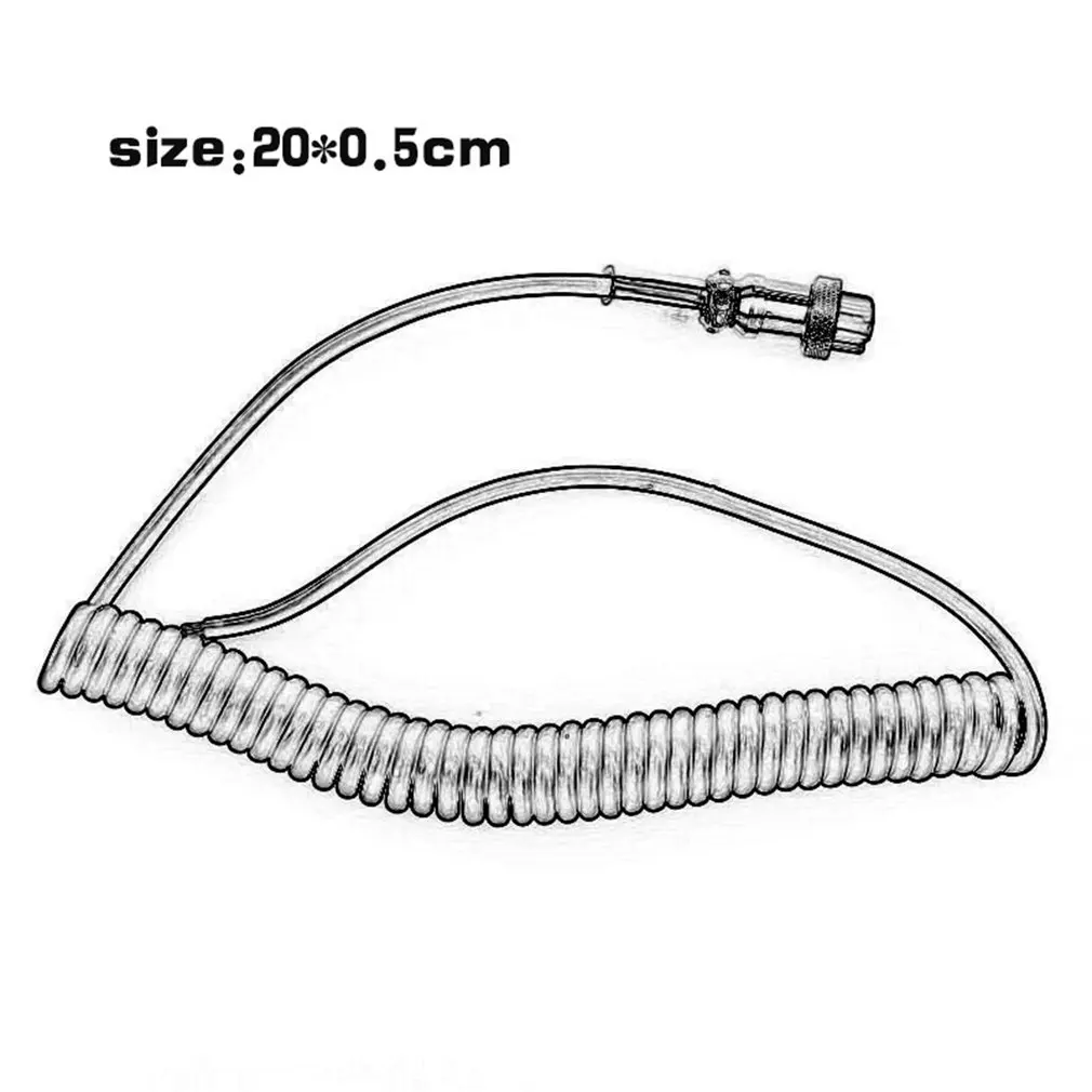 8 Pin Динамик микрофон линейный кабель для ICOM HM 36 IC 449C 229C Kenwood MC 44 261 радиоаксессуары