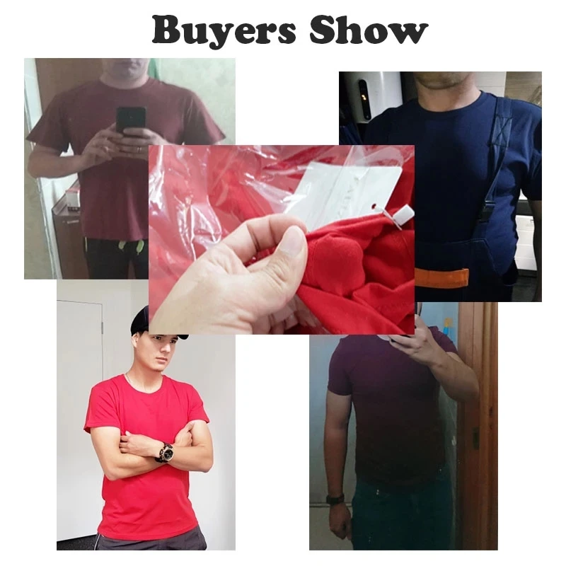 

6pcs/lot High Quality Fashion Men's T-Shirts Casual Short Sleeve T-shirt Mens Solid Casual t shirt men summer casual cotton