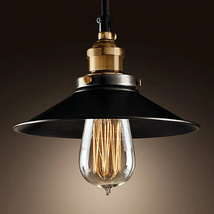 Винтажная Подвесная лампа в стиле ретро со стразами потолочный светильник лофт