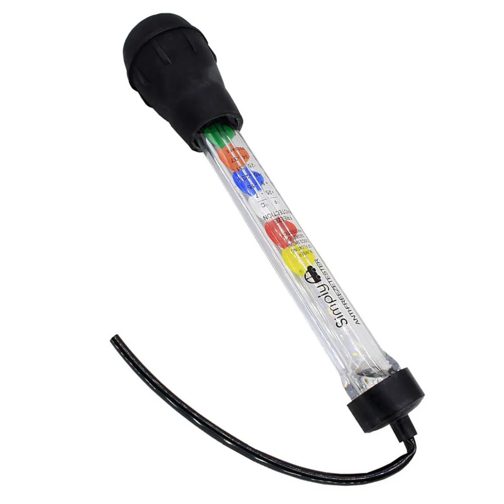 

Tester High Accuracy Dial Type Anti-Freeze Coolant Tester Car Battery Liquid Densitometer Easy Read Temperature