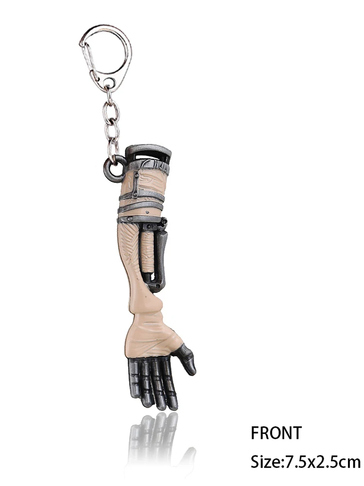 Игровые брелки выживания пистолет инструменты коробка сокровищ и ключ PUBG Battleground