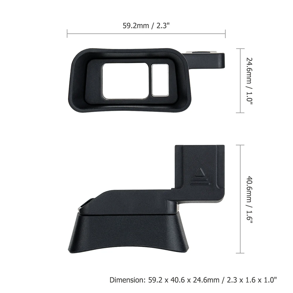 Новый длинный мягкий силиконовый видоискатель для камеры Наглазник окуляр