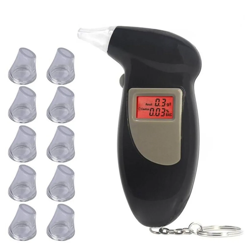 

10pcs/lot Digital Breath Alcohol Tester Breathalyzer's Mouthpieces Blowing Nozzle for Keychain Alkohol Tester