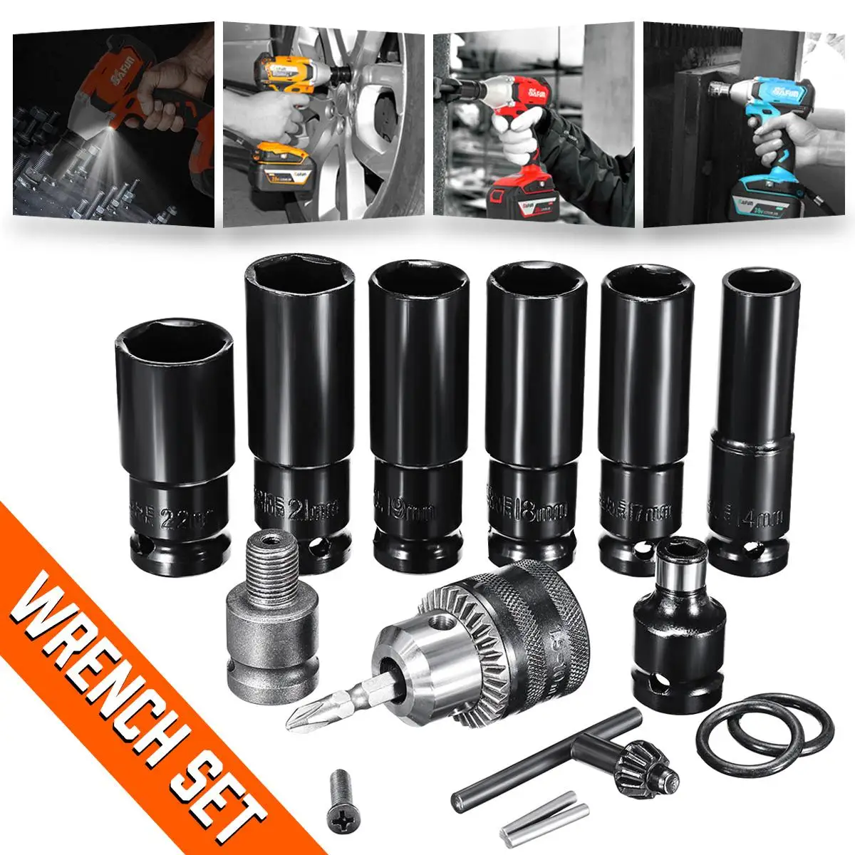 Аккумуляторный ударный гайковерт Makita 630NM электрическая Замена гаечного ключа