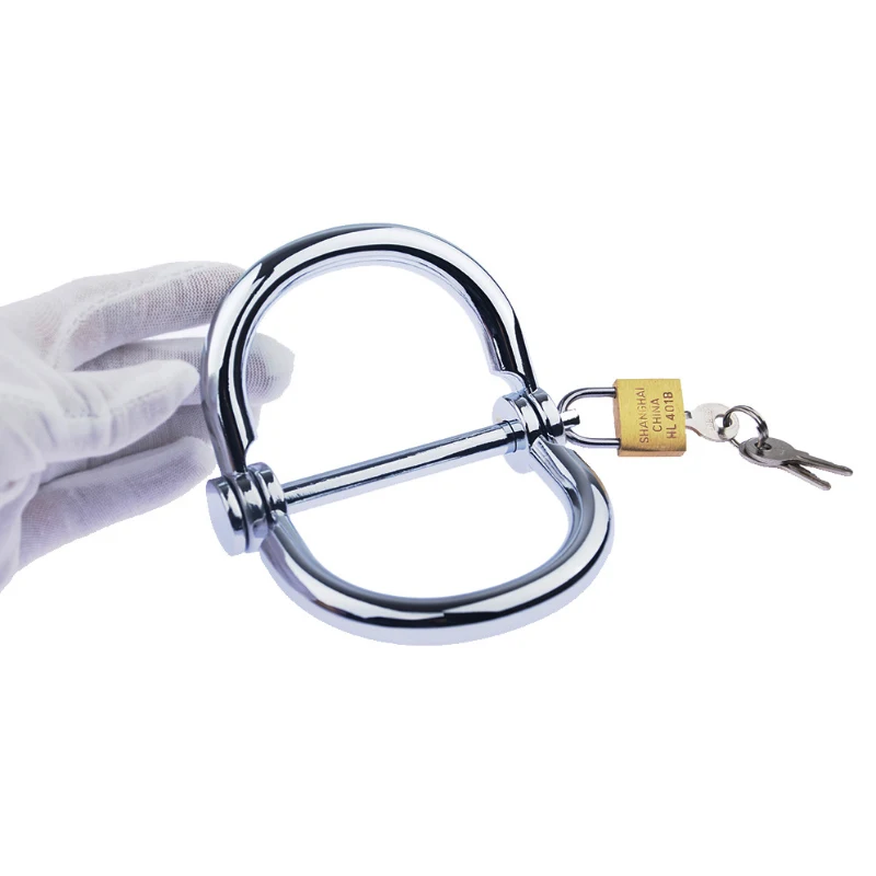 Audlt фиксаторы для игр БДСМ Металлические наручники с ключами секс игрушки пар