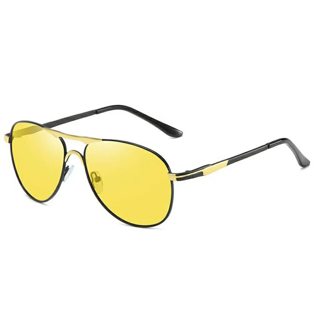 

Discoloration Sunglasses Men Polarized Driving Pilot Chameleon Vintage SunGlasses Women Male Change Color Day Night Vision UV400