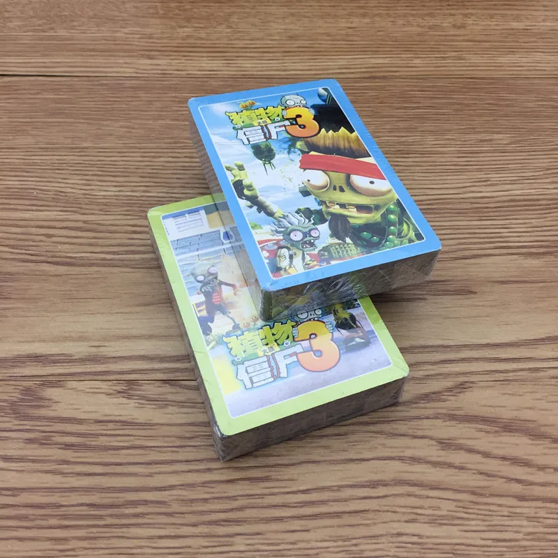 Новые продукты растения зомби карты настольная игра игрушки карты студентов обучающая настольная игра битва игральные карты детские воспоминания