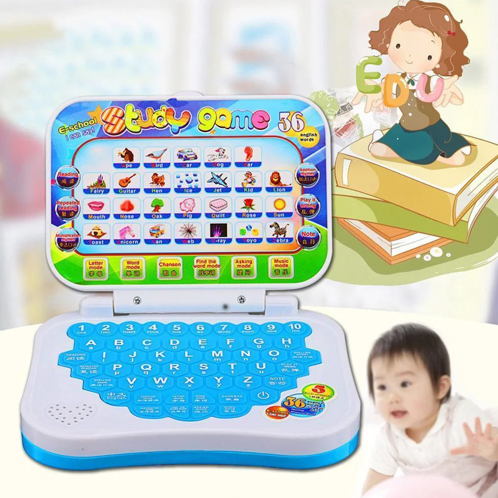 Весело дошкольного детский подарок Обучающая машина электронный блокнот PC