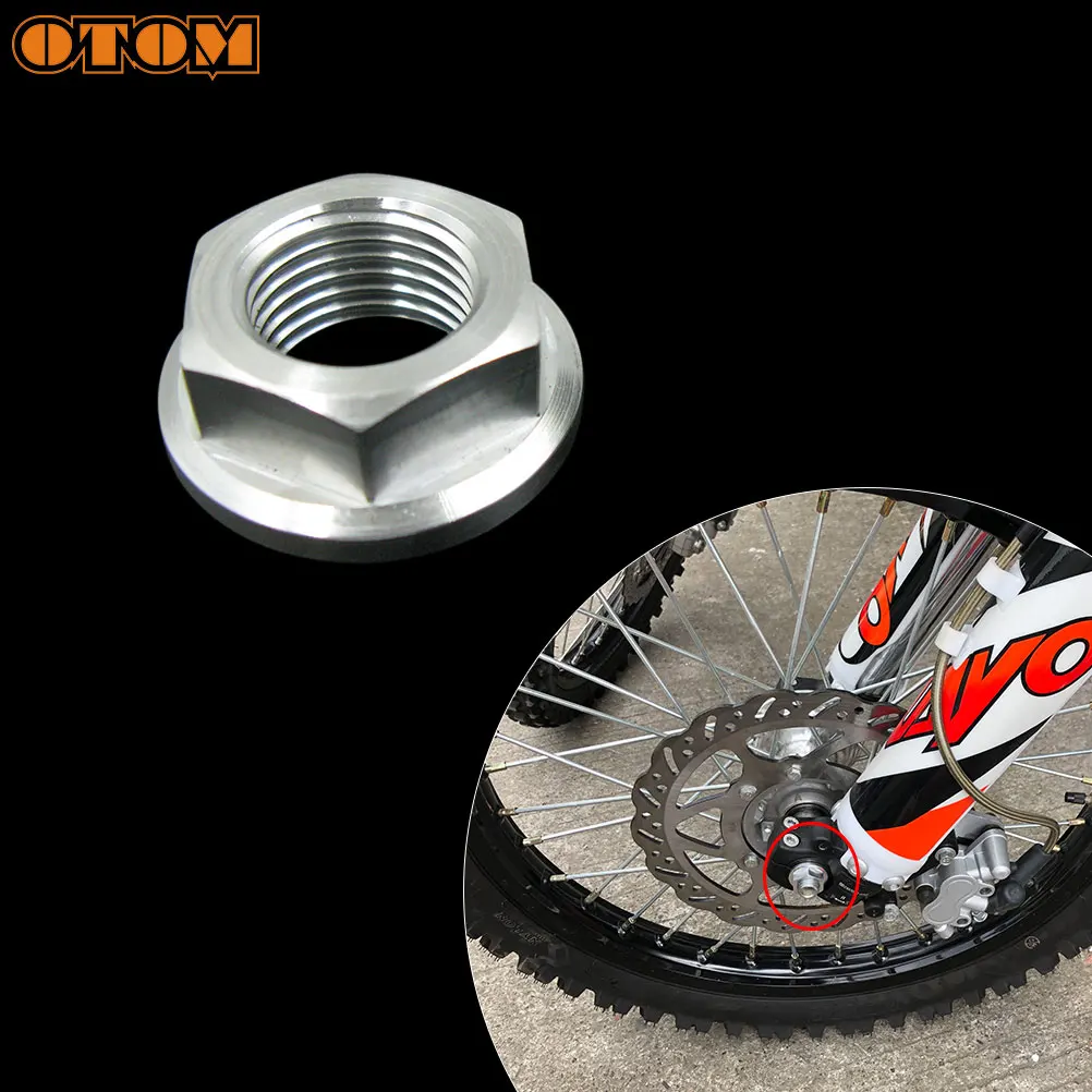 OTOM CRF250 Передняя и задняя искусственная мотоциклетная 7075 алюминиевая нейлоновая