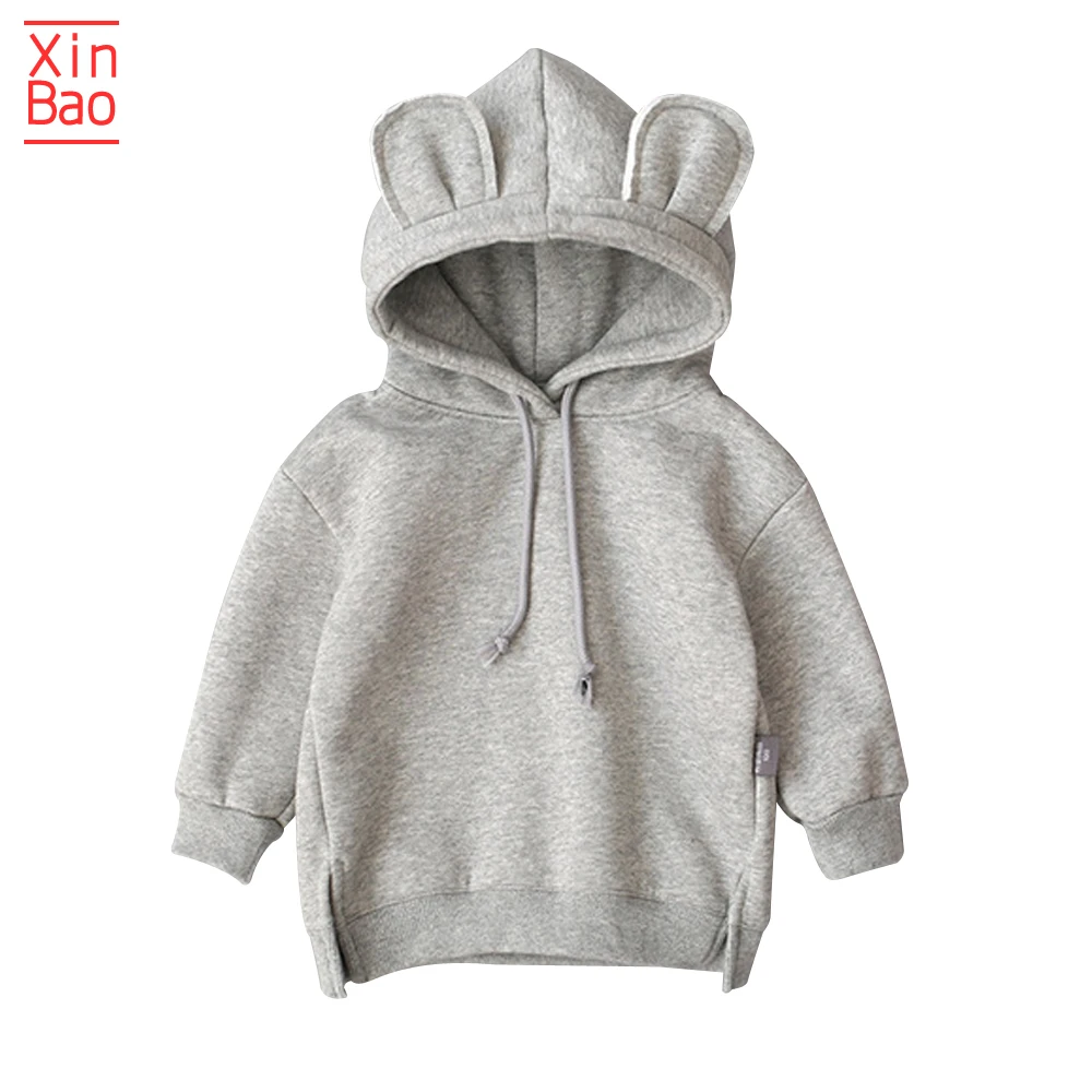 Худи XINBAO 2020 для девочек Детский свитшот в полоску с радужным мультяшным принтом