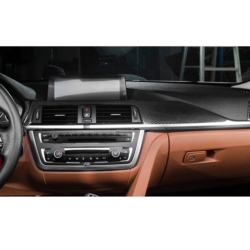 Автомобильные аксессуары 7x100% углеродное волокно передач Shite полная Рамка