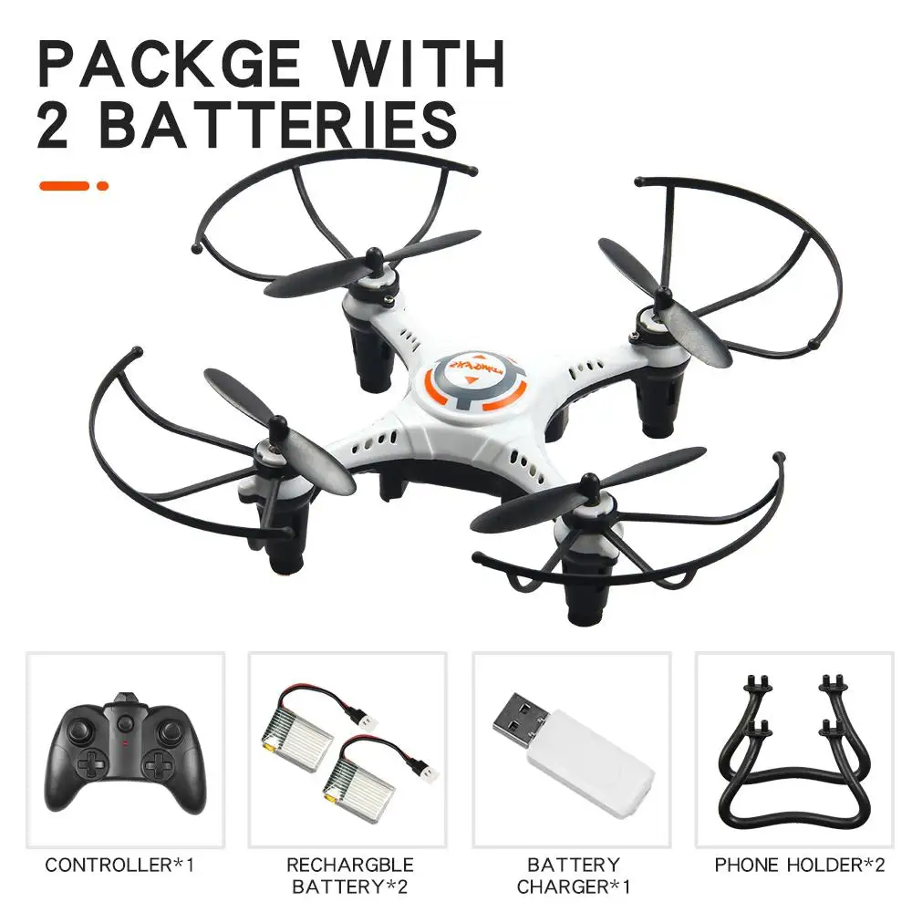 GloryStar JX815 2 мини 4 ГГц канала Drone 360 ° прокатный Квадрокоптер|Радиоуправляемые