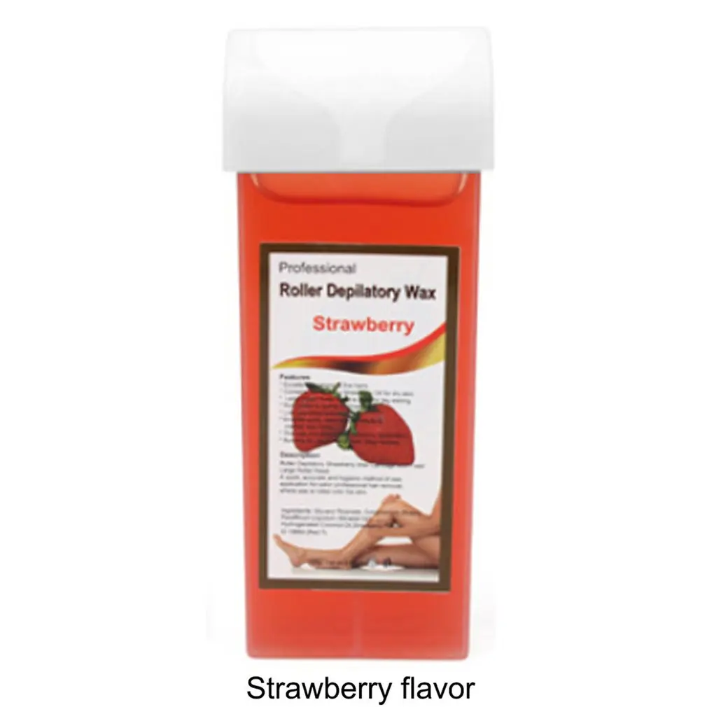 

100G Natural Formula Depilatory Wax Cartridge Heater Waxing Hair Removal Wax For Waxing Hair Removal Depilation Epilator