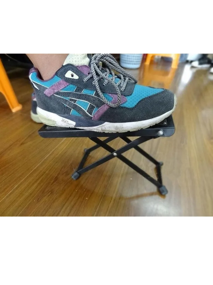 Черная металлическая Акустическая гитара Педаль для электрогитары регулируемые