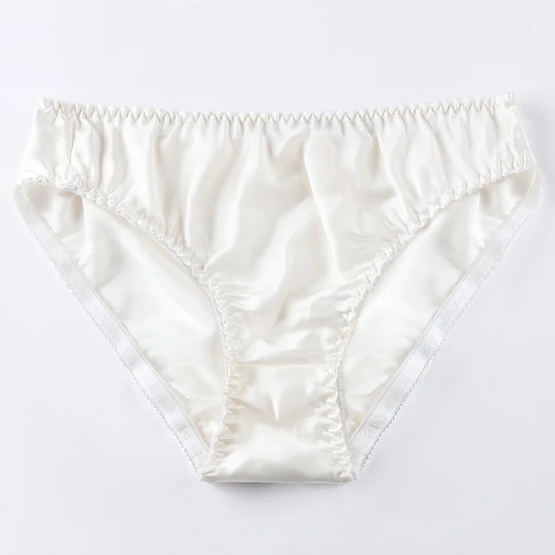 Moxeay Женские Бесшовные атласные трусики шелковое женское нижнее белье|Женские