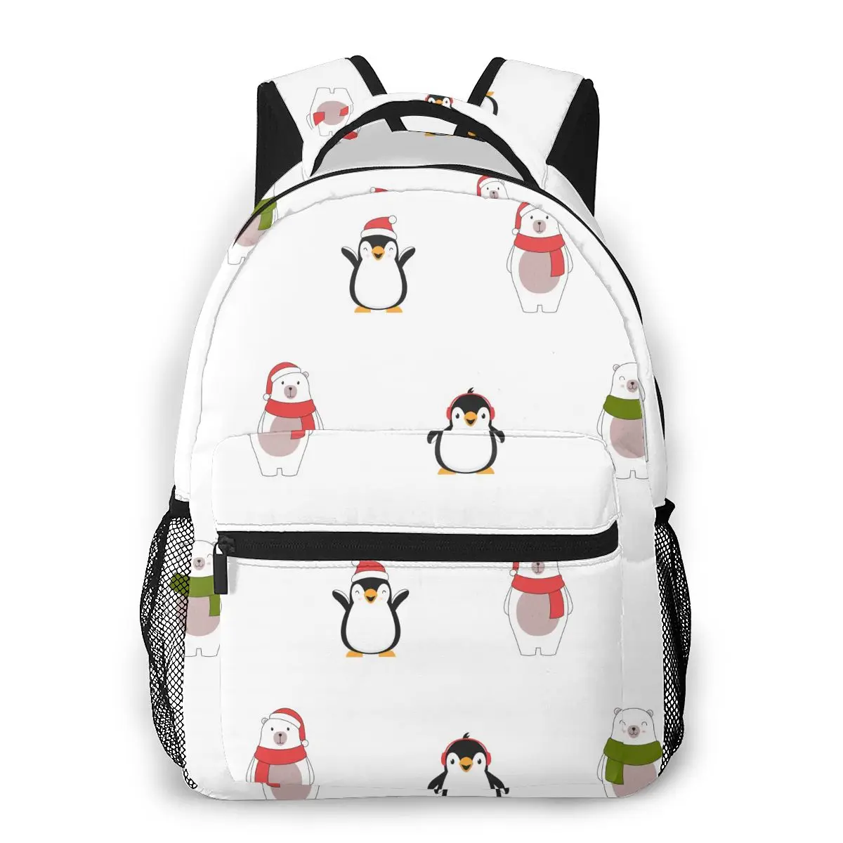 

2021 Travel Backpacks Christmas Animals Girl Backpack For Women Large Capacity School Bag For Teenage