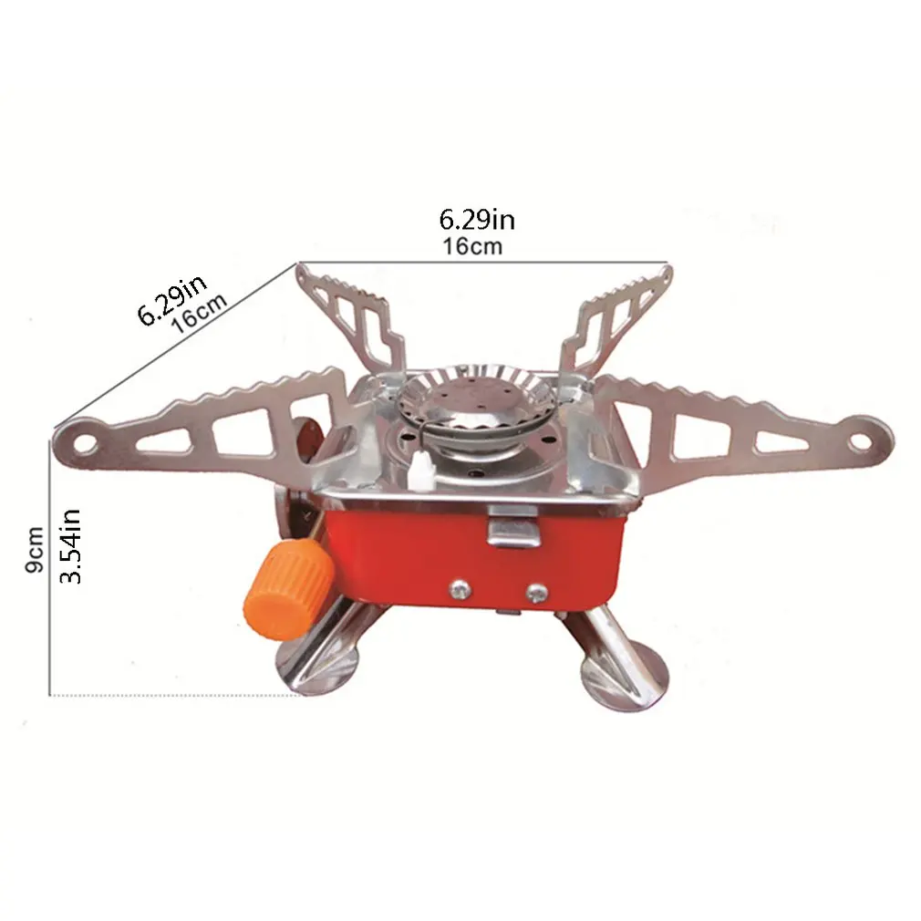 Ветронепроницаемая наружная газовая кемпинговая печь Зажигалка Туристическое