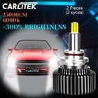 H1 светодиодная фара 25000LM 360 градусов 72 CSP светодиодный H7 4300K 6000K 8000K 9012 HIR2 H11 H4 H8 H9 9005 HB3 9006 HB4 дальний и ближний свет 100 Вт