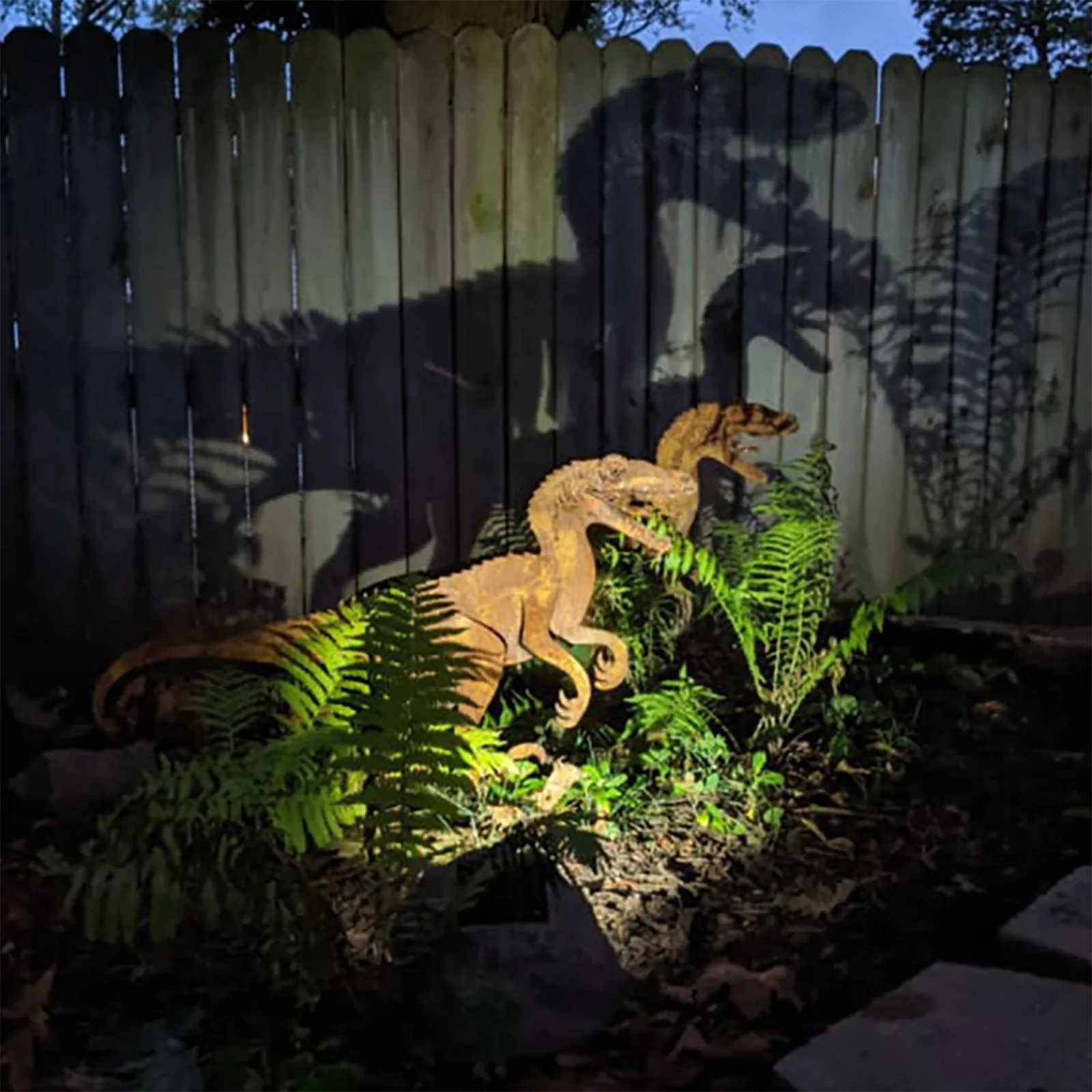 1 шт. декоративный художественный силуэт в форме динозавра металлический контур