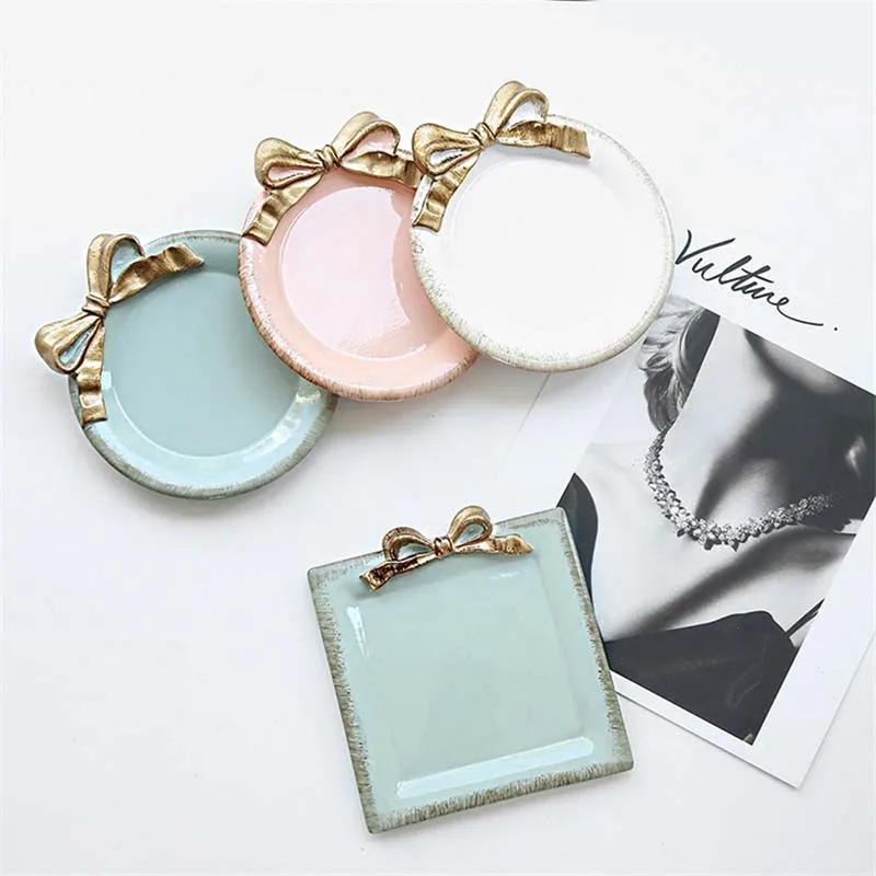 NIS Ретро лоток для хранения смолы креативный конфетный цвет Ювелирное Украшение