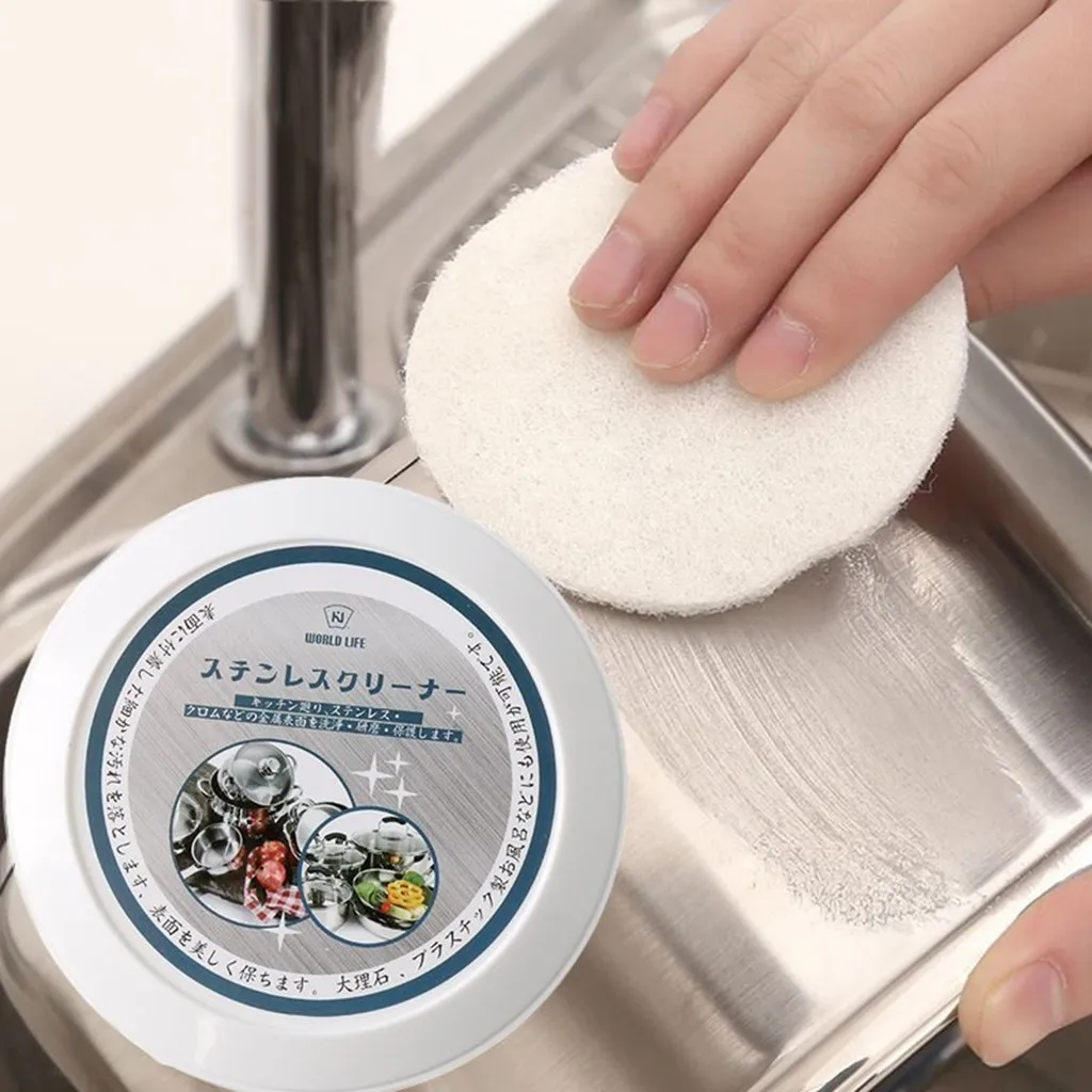 Stainless Steel Cleaning Paste Kitchenware Stain Derusting Tile Antifouling Antistatic Multifunctional Cleaner | Дом и сад