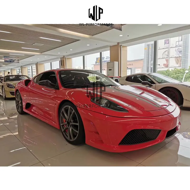 F430 SC стиль высокое качество FRP Неокрашенный большой кузов автомобиля Комплект