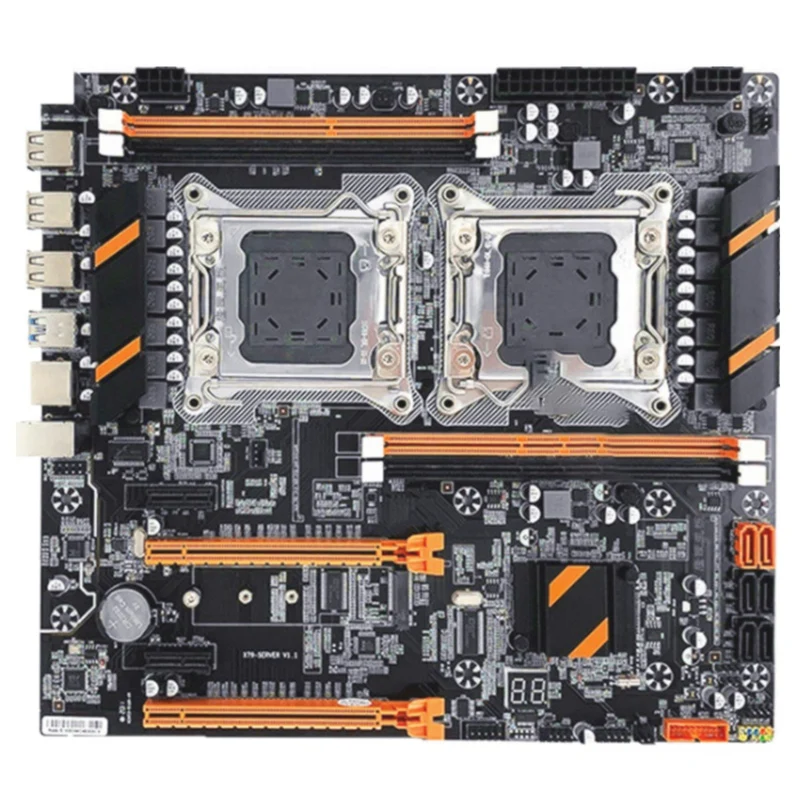 Placa base X79 LGA2011-3 DDR4, doble canal, compatible con 2x32G, para E5-2650, E5-2667, E5-2678, E5-2680, V3, CPU