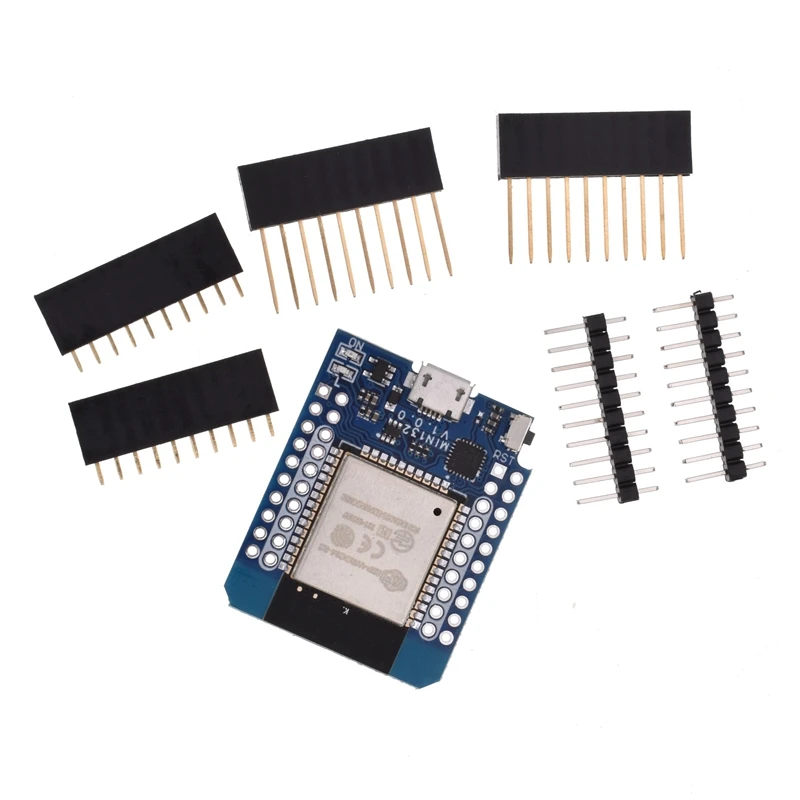 TTGO для Wemos MINI D1 ESP32 WiFi + Bluetooth для Wemos D1 Mini Esp8266 CP2104 модуль с контактами diy Электроника TTGO для Wemos MINI D1 ESP32 WiFi + Bluetooth для Wemos D1 Mini Esp8266 CP2104 модуль с контактами diy Электроника