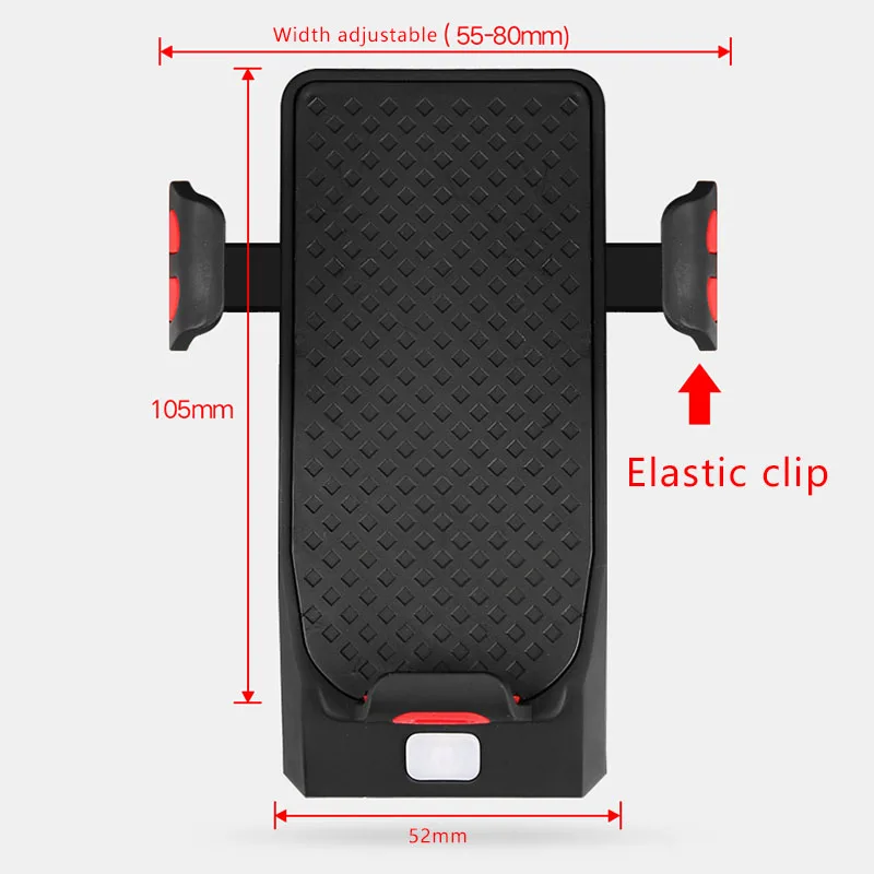 3 In 1 Multi-function Bicycle Light USB Mobile Phone Bracket Holder Bike Horn Waterproof Riding Headlight Outdoor Cycling Stand | Спорт и