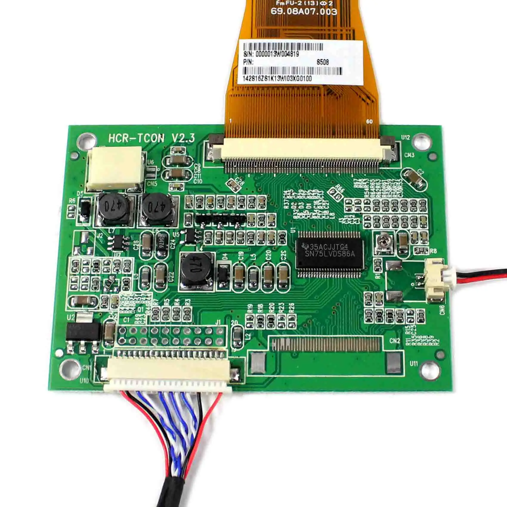 

10.4 inch 800*600 60pins 4:3 display monitor A104SN03 V.1 V1 LCD Controller driver board HDMI VGA 2AV Module for Raspberry Pi
