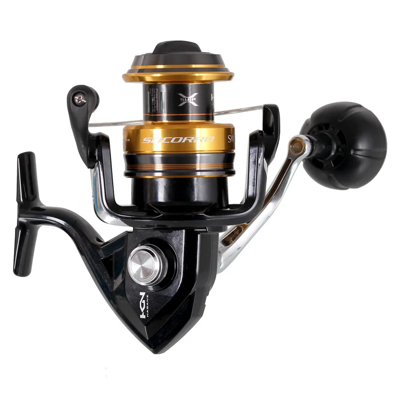 Катушка для спиннинга SHIMANO SOCORRO SW 5000 6000 8000 катушка удочки Saltwater 4 + 1BB 10000: 6.