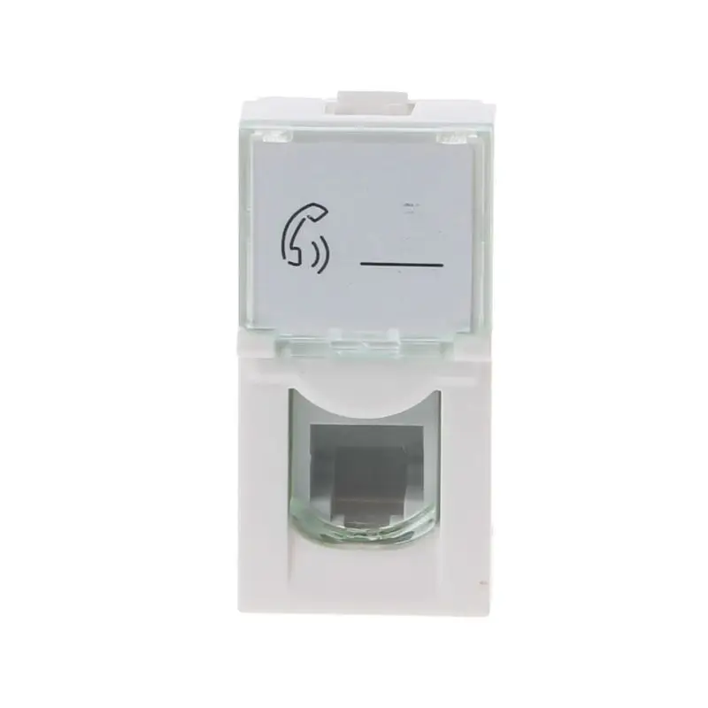

Telephone Module RJ11 Network CAT3 Voice Module Adapter Telephone Extender Keystone Keystone Jack Standard Wall Plate Small