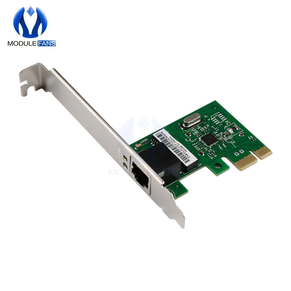1000 Мбит/с Gigabit Ethernet PCI Express E сетевая карта 10/100/1000 м RJ 45 RJ45 сетевой адаптер конвертер