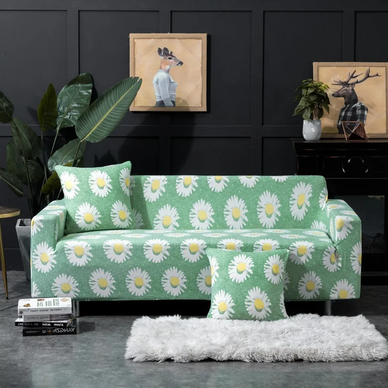 Большой эластичный чехол для дивана, диван, плотный, все включено, нескользящий Чехол для сидения, чехлы для дивана, диванное полотенце, одно/два/три/четыре сиденья - Цвет: K261