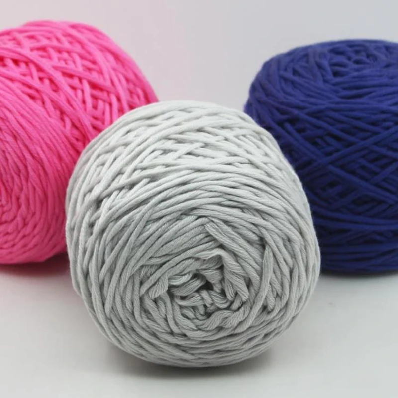 В наборе разноцветные Мягкие вязание крючком из шерсти пряжа молочная хлопковая