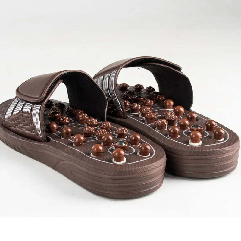 Массажные тапочки унисекс Обувь больших размеров летние шлепки acupoint медицинские