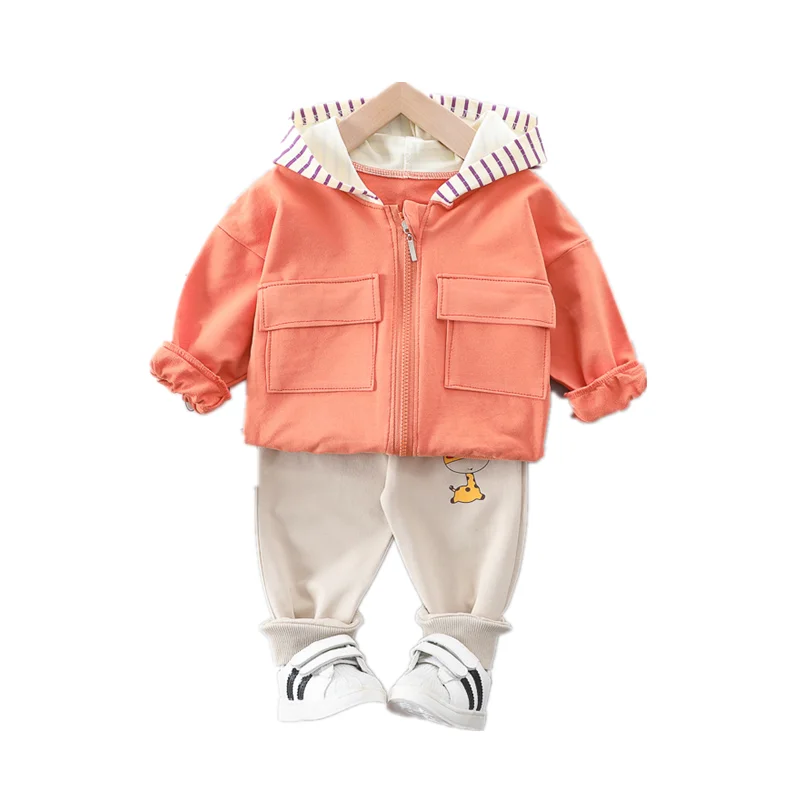 Детская одежда из хлопка для мальчиков и девочек Сезон весна осень Штаны с